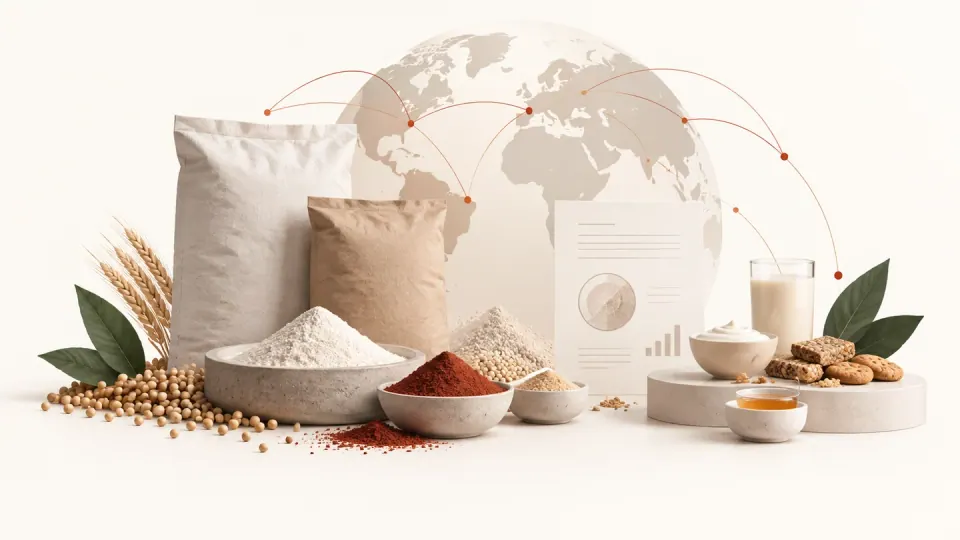 Conceptual sample pack and technical document illustration
